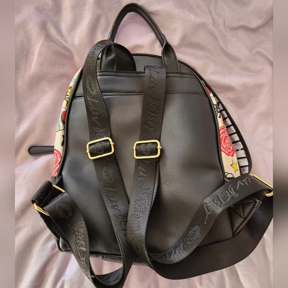 Betsey Johnson Small Grafitti Backpack - Picture 2 of 7